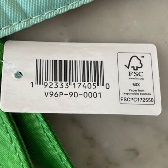 CLINIQUE X KATE SPADE Limited Edition Green Polka Dot Tote - Picture 12 of 16